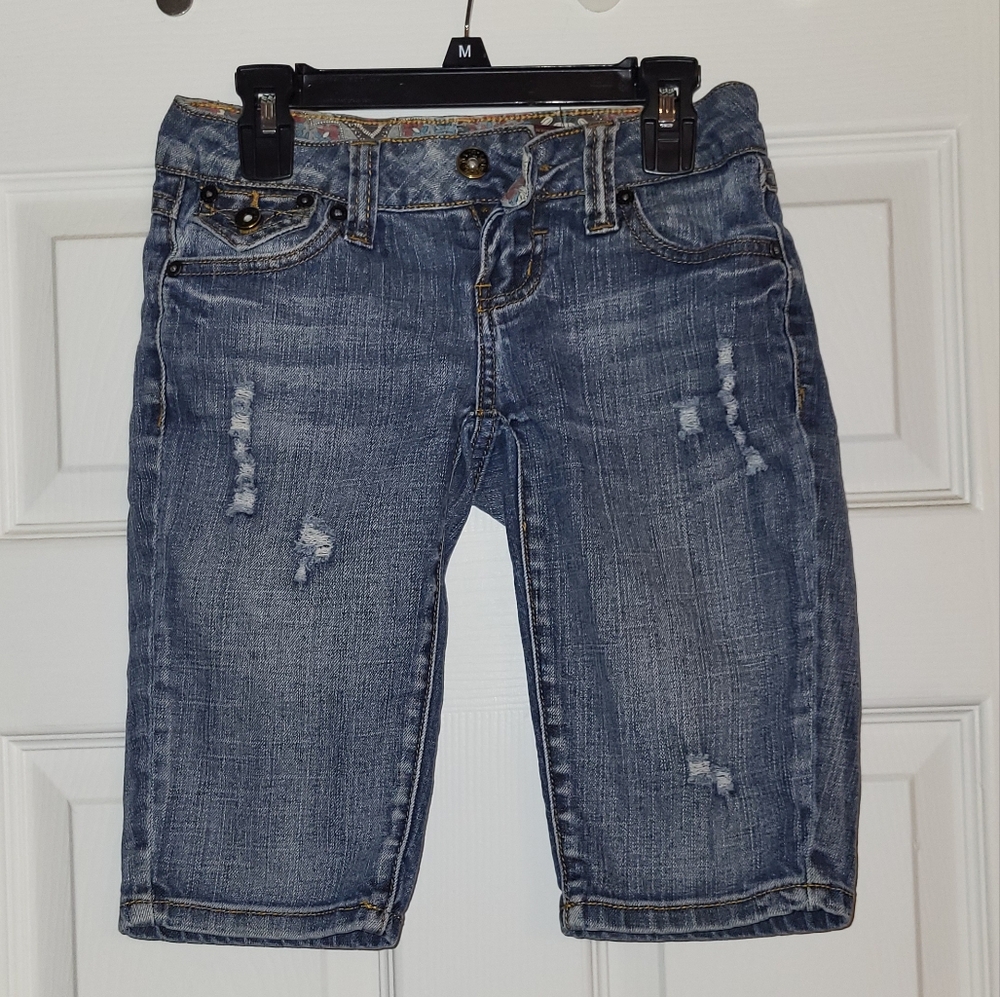 Womens Jean Capris